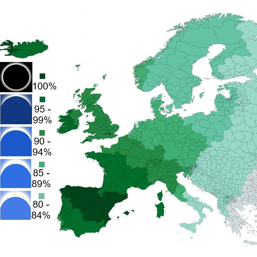 Solar Eclipse Glasses 2026 – ISO 12312-2 & CE Certified