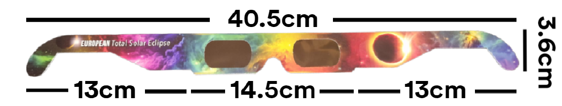 Solar Eclipse Glasses ISO & CE Certified | European Total Solar Eclipse 12 August 2026 | Up to 70% Bulk Discounts | Ships from EU | Safe For Adults and Kids