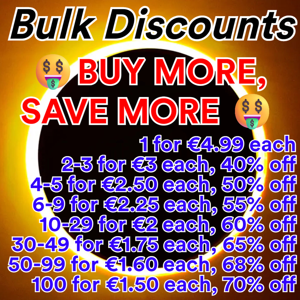 Solar Eclipse Glasses ISO & CE Certified | European Total Solar Eclipse 12 August 2026 | Up to 70% Bulk Discounts | Ships from EU | Safe For Adults and Kids